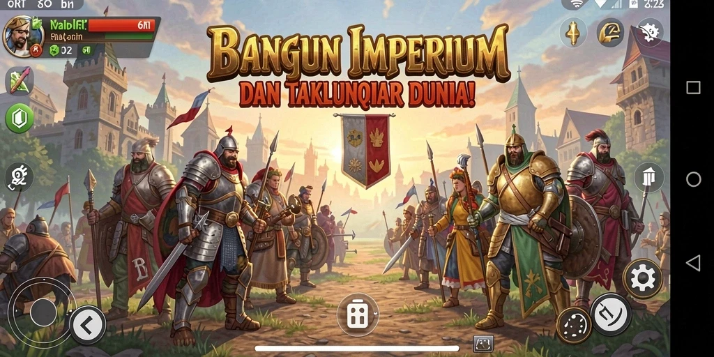 Screenshot gameplay 6RT menampilkan aksi strategis yang mendebarkan.