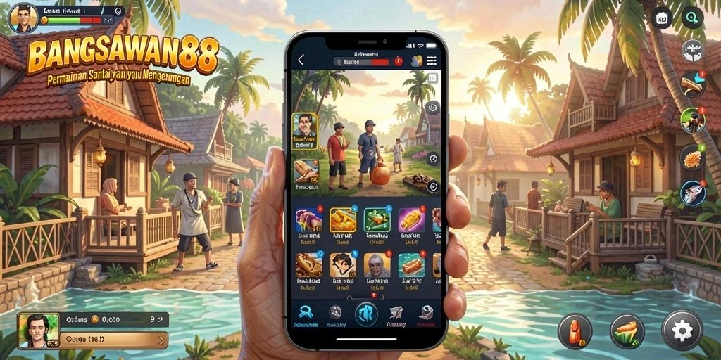 Tampilan gameplay menarik BANGSAWAN88 yang seru dan menghibur.