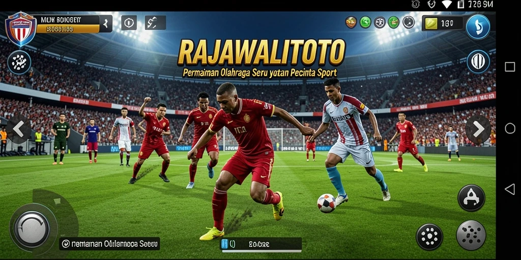 Tampilan gameplay RAJAWALITOTO yang menarik dan kompetitif di arena olahraga.
