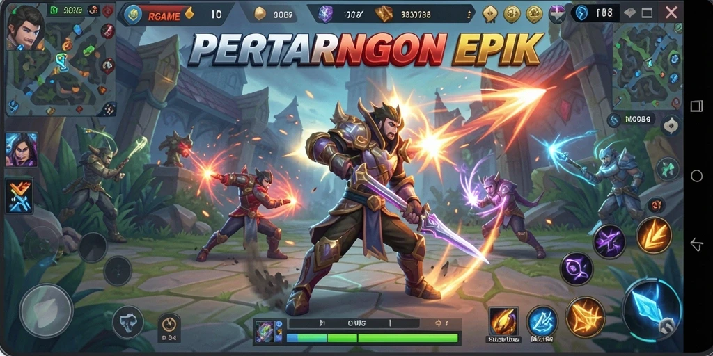 Gameplay seru dan menegangkan di RPGAME.