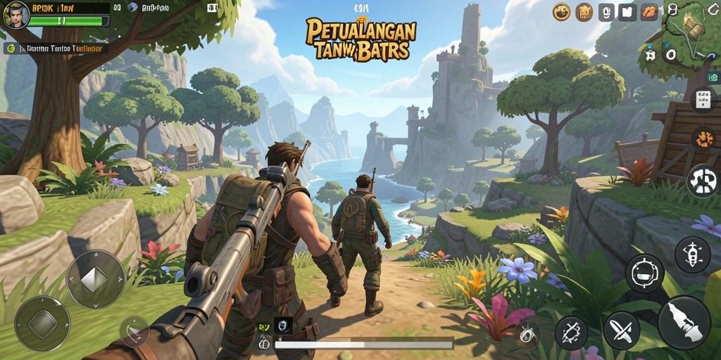Gameplay seru dan menampilkan keindahan dunia Open World.